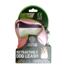 PASEADOR RETRACTIL ROSADO